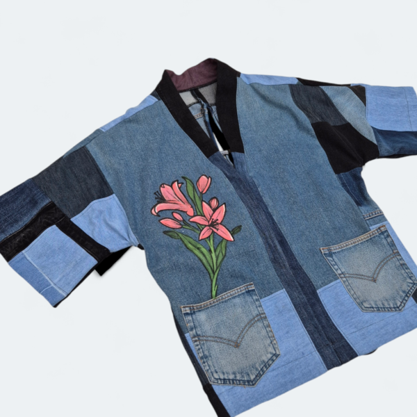 Kimono Flor Upcycling